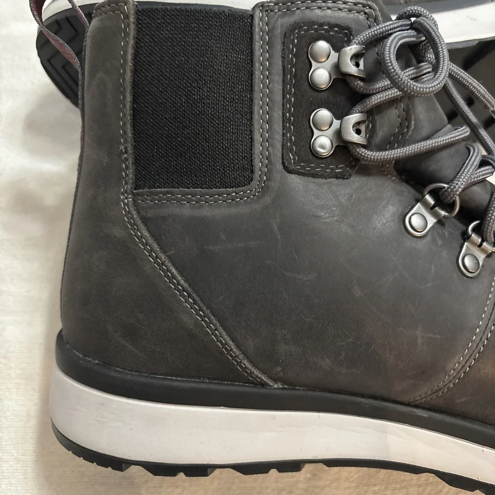 Forsake Davos High Gunmetal Grey Men's Waterproof Premium Leather‎ Boot Size 10